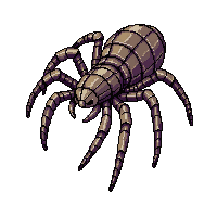 Armored Spider — free pixel art sprite from Enemy Sprites