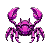 crystal crab monster