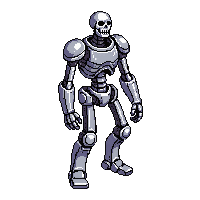 Armored Skeleton — free pixel art sprite from Enemy Sprites