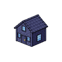 abandoned house midnight