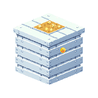 Beehive Box Midnight — free pixel art sprite from the Environment Props collection, transparent PNG