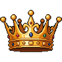 Crown — free pixel art sprite from Everyday Icons