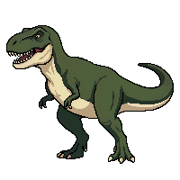 Trex — free pixel art sprite from Everyday Icons
