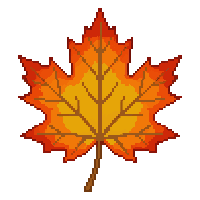 Autumnleaf Flat — free pixel art sprite from Everyday Icons