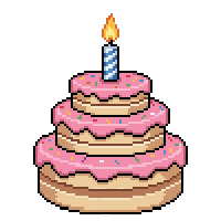 birthdaycake flat