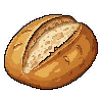 Breadloaf Flat — free pixel art sprite from Everyday Icons