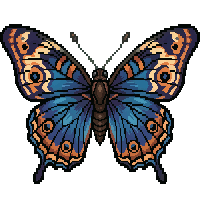 butterfly flat