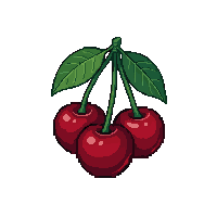 cherries flat