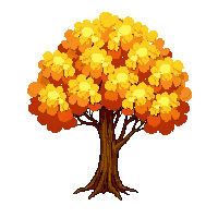 farming autumn maple tree orange leaves