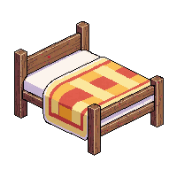 farming bed wooden cozy quilt
