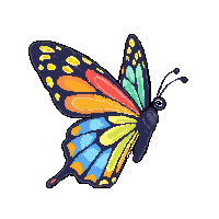 farming butterfly colorful flying spring