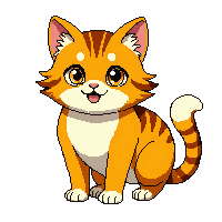 farming cat farm mouser orange tabby