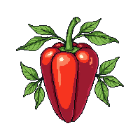 farming pepper crop red green bell