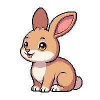 farming rabbit brown fluffy pet