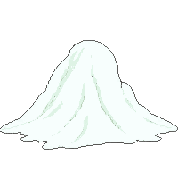 farming snow pile white fluffy ground