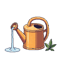farming watering can copper sprinkle