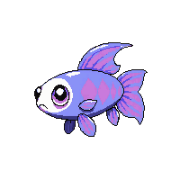 Betta Fish Chibi — free pixel art sprite from Fishing Creatures