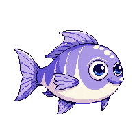 Blenny Chibi — free pixel art sprite from Fishing Creatures