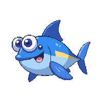 blue marlin chibi