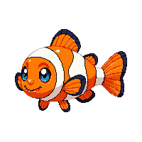 clownfish chibi