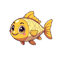 drum fish chibi