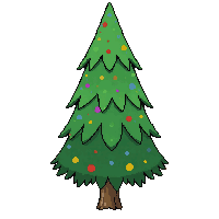 topiary cone green trimmed pointed ornamental