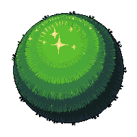 topiary sphere green trimmed round ornamental