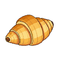 dessert croissant golden flaky buttery