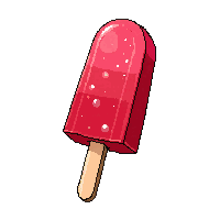 dessert popsicle frozen fruit red stick