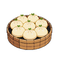 dish dumpling steamed bamboo basket