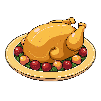 dish roast chicken golden platter whole