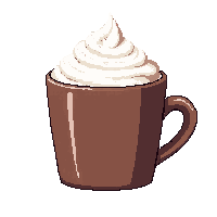 drink hot chocolate mug cream marshmallow