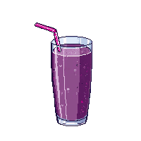 drink smoothie berry purple blended straw