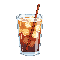 drink soda glass ice cola fizzy