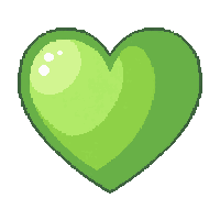 food icon heart healthy organic green