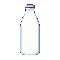 ingredient milk bottle glass white