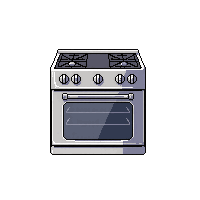kitchen oven stove appliance modern