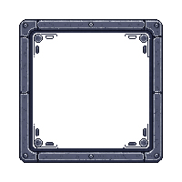 inventory slot square iron dark empty