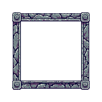 progress bar stone frame red filled full