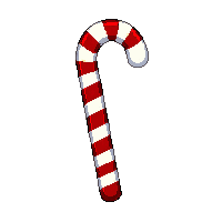 Candy Cane Large — free pixel art sprite from Holiday Props