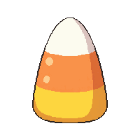 Candy Corn — free pixel art sprite from Holiday Props