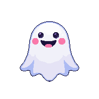 ghost cute halloween
