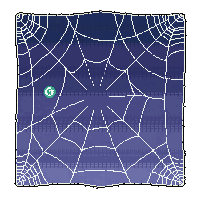 spider web corner