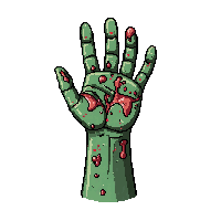 zombie hand dirt