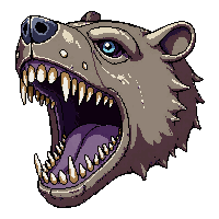 bear trap metal jaws open rusty