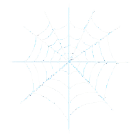 cobweb white corner large spider silk