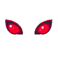 red eyes pair glowing dark