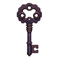 rusty key old iron dark large