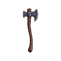 Axe Wood Chopping Axe 008 V2 2026 02 20T21 42 17 — free pixel art sprite from Horror Items 100