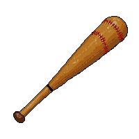 Baseball Bat Wooden Bat 006 V2 2026 02 20T21 42 17 — free pixel art sprite from Horror Items 100
